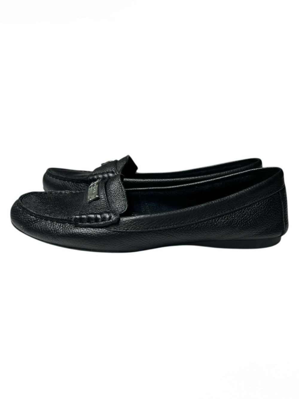COACH Fredrica Women's Black
Leather Loafers - Picture 2 of 7